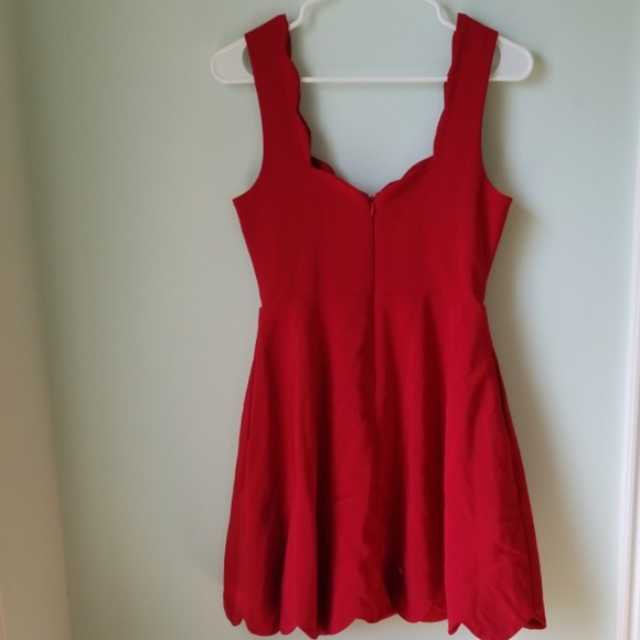 June & Hudson Scalloped Dress wpockets  - Size M - Picture 4 of 7